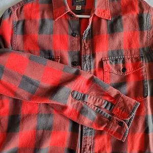 J Crew medium flannel shirt